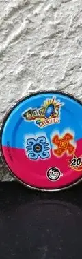 Tazos Mucha Lucha 3-pack Classic #113 Silver#20 Glitter#139 — Coleccionables vintage (foto 3)
