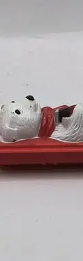 Tapa Vagón Del Tren Coca Cola 1998 Oso Rojo Original — Coleccionables vintage, años 90s (foto 4)