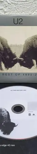 Cd Dvd U2 The Best Of 1990-2000 Single Universal Music 2002 — Video vintage, años 90s