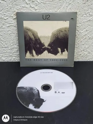 Cd Dvd U2 The Best Of 1990-2000 Single Universal Music 2002 — Video vintage, años 90s