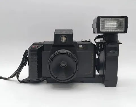 Camara Fotográfica Análoga Akira Mf-70000 Solo Decorativa/pz Negro