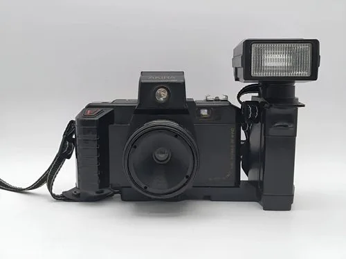 Camara Fotográfica Análoga Akira Mf-70000 Solo Decorativa/pz Negro — Tech vintage, años NOW