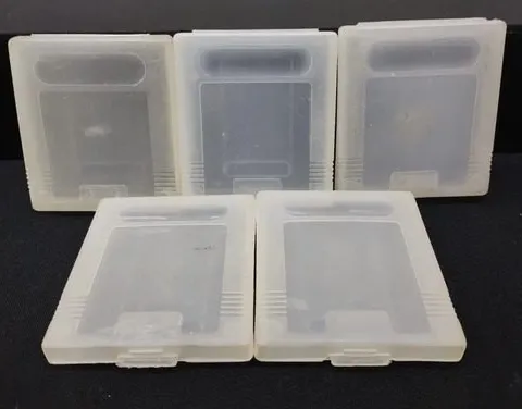 5-pack Estuche Para Cartucho Game Boy Gb Re-pro Usado
