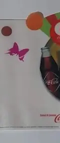 Afiche/publicidad Coca Cola 80 Años Botellas Conmemorativas — Coleccionables vintage, años NOW (foto 3)