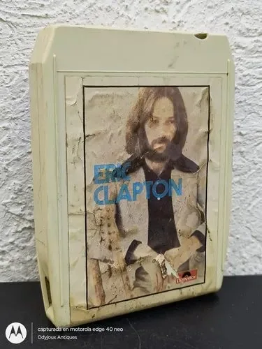 Eric Clapton Cassette 8 Pistas 1970 Inglaterra Polydor Raro — Audio vintage, años 70s