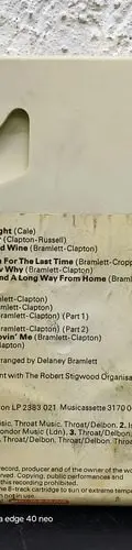 Eric Clapton Cassette 8 Pistas 1970 Inglaterra Polydor Raro — Audio vintage, años 70s (foto 3)