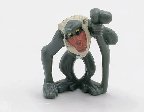 Figura Vintage Rafiki El Rey León Disney Nestle 90's 3.5cm