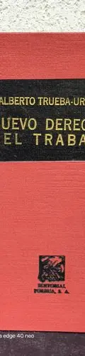 Nuevo Derecho Del Trabajo 6a Ed Alberto Trueba-urbin Porrúa — Coleccionables vintage, años 80s