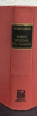 Nuevo Derecho Del Trabajo 6a Ed Alberto Trueba-urbin Porrúa — Coleccionables vintage, años 80s (foto 3)