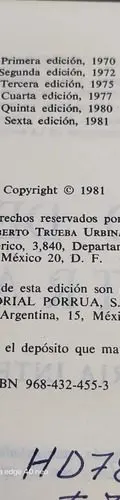 Nuevo Derecho Del Trabajo 6a Ed Alberto Trueba-urbin Porrúa — Coleccionables vintage, años 80s (foto 5)