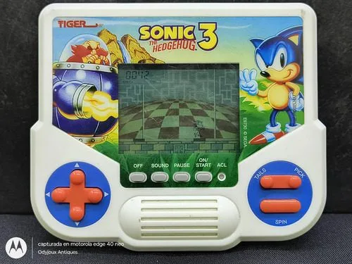 Sonic The Hedgehog 3 Tiger Hasbro Electronics Sega 2020 — Gaming vintage, años NOW