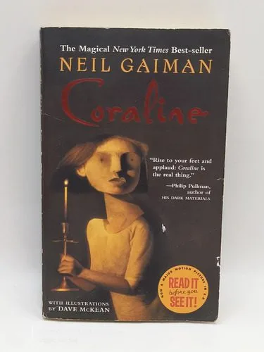 Coraline De Neil Gaiman Pasta Blanda Libro En Ingles 2002 — Coleccionables vintage, años NOW
