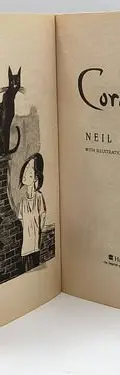 Coraline De Neil Gaiman Pasta Blanda Libro En Ingles 2002 — Coleccionables vintage, años NOW (foto 5)