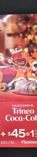 Cartel  Colecciona El Trineo Coca Cola  Publicidad 2018 Orig — Coleccionables vintage, años NOW