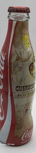 Botella Coca Cola Bicentenario 4 Guerrero Año 2010 Sellada Botella Coca Cola Bicentenario 4 De 32 Guerrero Año 2010 Sellada De Colección — Coleccionables vintage, años NOW (foto 6)