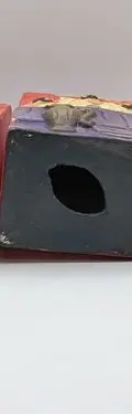 Set Velas De Cerámica Imagen Última Cena Y Cristo Vintage Rojo Set 3-pack Velas De Cerámica Artesanal Imagen Última Cena Y Cristo Vintage Sin Aroma — Decoración vintage (foto 9)
