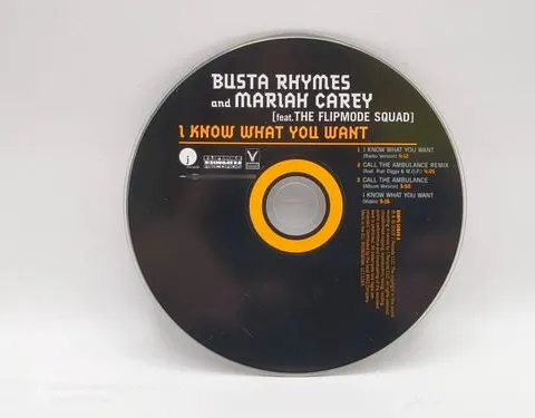 Cd Busta Rhymes And Mariah Carey I Know What You Want Single Edición Limitada