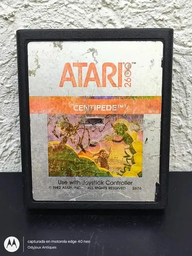Centipede Para Atari 2600 Año 1982 Original