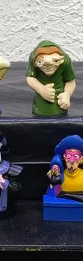 Figuras El Jorobado De Notre Dame Bimbo Disney 7-pzas — Coleccionables vintage, años 90s
