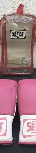 Guantes Para Box Seyer Principiante Chico Rosa Usados Chico Rosa — vintage México