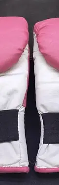 Guantes Para Box Seyer Principiante Chico Rosa Usados Chico Rosa — vintage México (foto 4)