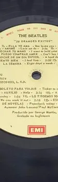 Disco Vinilo The Beatles 20 Greatest Hits Emi Records 1982 Edición Limitada — Audio vintage, años 80s (foto 7)
