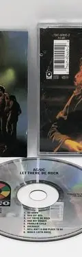 Cd Ac Dc Let There Be Rock 1977 Warner Music Made Alemania Edición Limitada — Audio vintage, años 70s