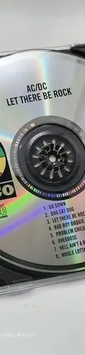 Cd Ac Dc Let There Be Rock 1977 Warner Music Made Alemania Edición Limitada — Audio vintage, años 70s (foto 6)