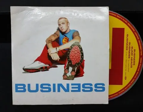 Cd Eminem - Business - Single 2003 Aftermath Records Usa Sencillo