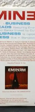 Cd Eminem - Business - Single 2003 Aftermath Records Usa Sencillo — Audio vintage, años NOW (foto 4)