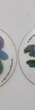 Lote Tazos Pokémon Crystal Año 2007 Nintendo 7pz Original — Coleccionables vintage, años NOW (foto 7)