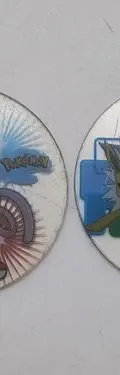 Lote Tazos Pokémon Crystal Año 2007 Nintendo 7pz Original — Coleccionables vintage, años NOW (foto 8)