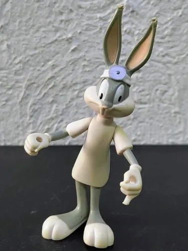 Figura Bugs Bunny Doctor Looney Tunes 1997 Warner B. Vintage