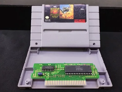 Desert Strike Snes Super Nintendo Juego Original — Gaming vintage, años 90s
