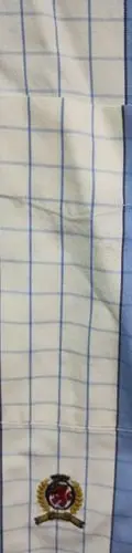 Camisa Tommy Hilfiger Rayas/cuadros Azul-blanco L Manga Larg Blanco Rayado/cuadros G — Coleccionables vintage (foto 5)