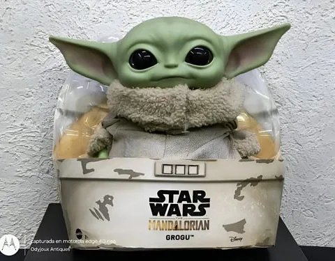 The Child Juguete Peluche Baby Yoda The Mandalorian Starwars Verde Claro