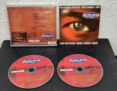 Cd Big Brother Rojo 2 Cd's-paulina Kabah Inspector Original Estándar