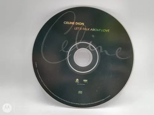 Cd Celine Dion Let's Talk About Love 1997 Solo Disco Origin Estándar — Audio vintage, años 90s