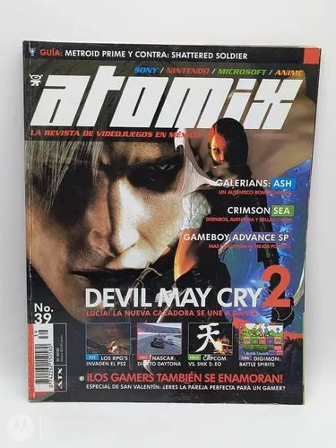 Revista Atomix No.39 Febrero 2003 Devil May Cry 2