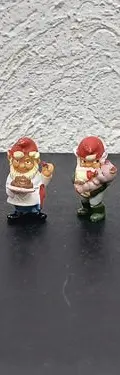 Lote Figuras Enanitos Navideños Ferrero 1992 Kinder Sorp 8pz — Coleccionables vintage, años 90s