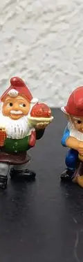 Lote Figuras Enanitos Navideños Ferrero 1992 Kinder Sorp 8pz — Coleccionables vintage, años 90s (foto 7)