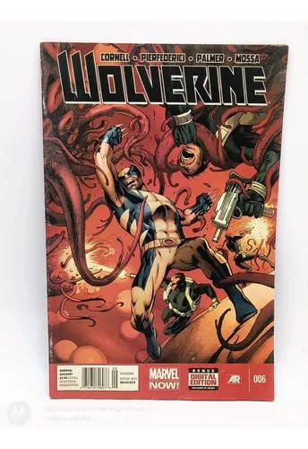 Cómic Marvel Wolverine #006 Septiembre 2013 Usa En Ingles — Coleccionables vintage, años NOW