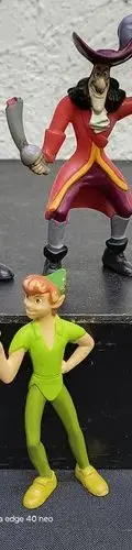 Lote 4 Figuras Peter Pan Mcdonald's Disney Vintage Original — Coleccionables vintage, años NOW