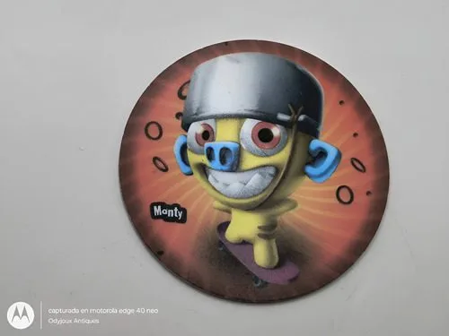 Tazo Funki Punky Extremo #244 Monty Classic Año 2011 Sonrics — Coleccionables vintage, años NOW
