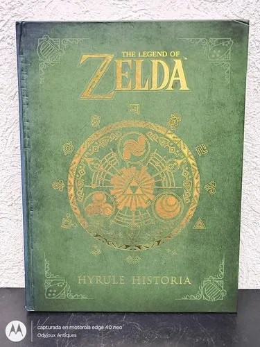 The Legend Of Zelda: Hyrule Historia (inglés) Pasta Dura — Gaming vintage