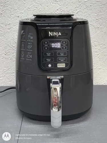 Ninja Freidora De Aire 4 En 1 Mod. Af01 3.8lt Air Fry Negro