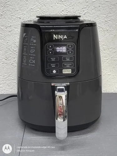 Ninja Freidora De Aire 4 En 1 Mod. Af01 3.8lt Air Fry Negro