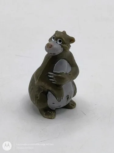 Figura Vintage Baloo Libro De La Selva Disney Kinder 80's — Coleccionables vintage, años 80s