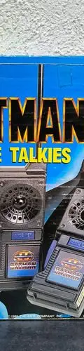 Batman Walkie Talkies Ertl 4 Transistor En Caja 1989 Vintage Negro — Coleccionables vintage, años 80s (foto 5)