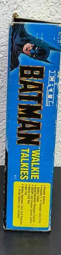 Batman Walkie Talkies Ertl 4 Transistor En Caja 1989 Vintage Negro — Coleccionables vintage, años 80s (foto 6)